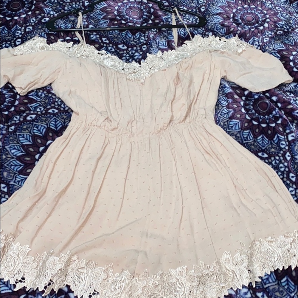 C & V Chelsea & Violet Romper cold shoulder